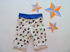 DIY - Hose für Kids nähen mit selbstbedrucktem Stoff